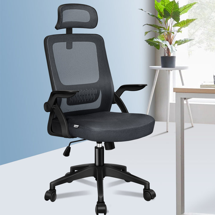 ELFORDSON Mesh Desk Chair Wayfair.co.uk